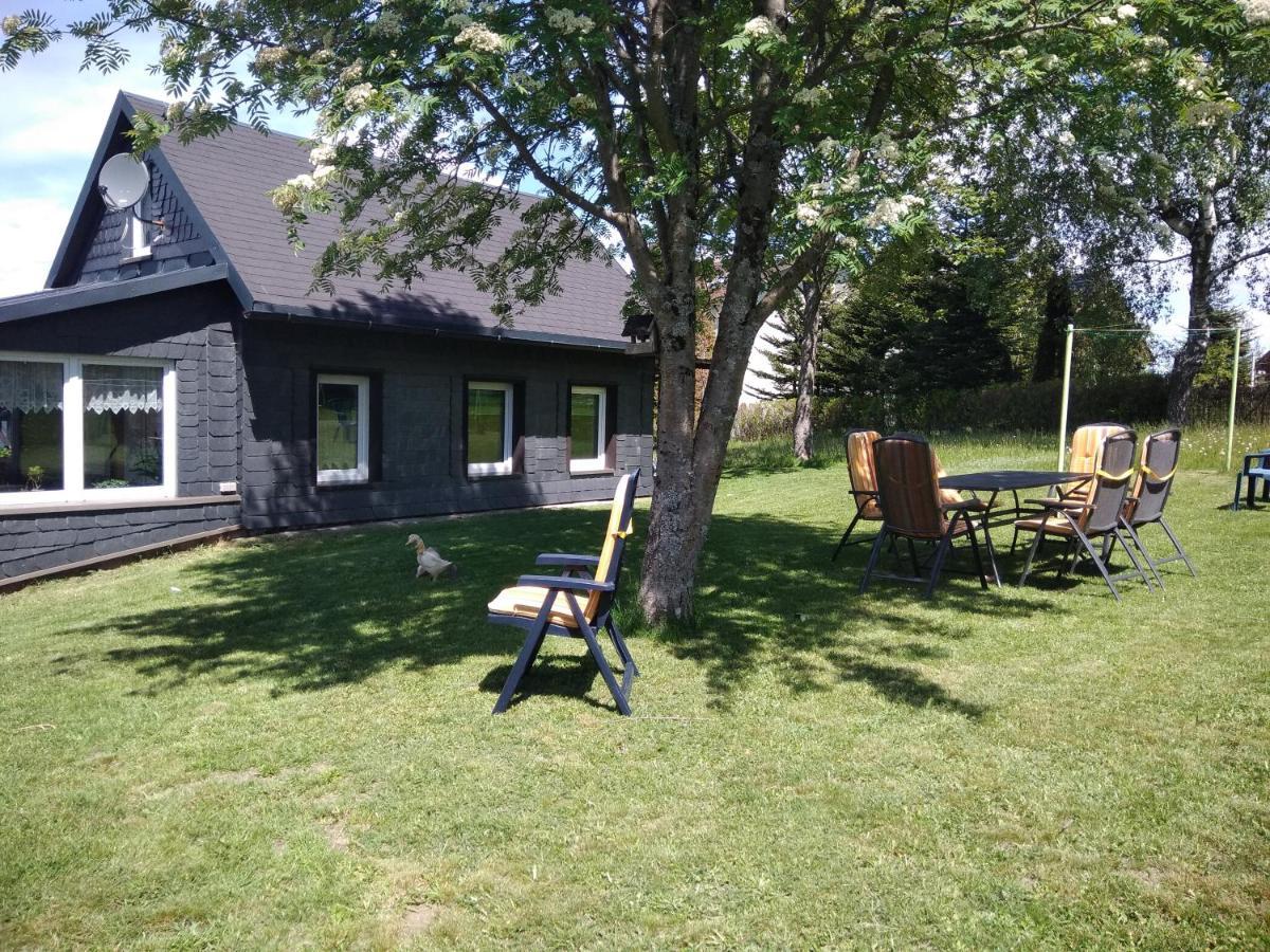 Ferienhaus Rennsteig Mueller Lauscha Exteriör bild